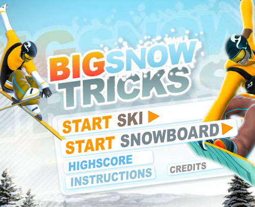 Big Snow Tricks game